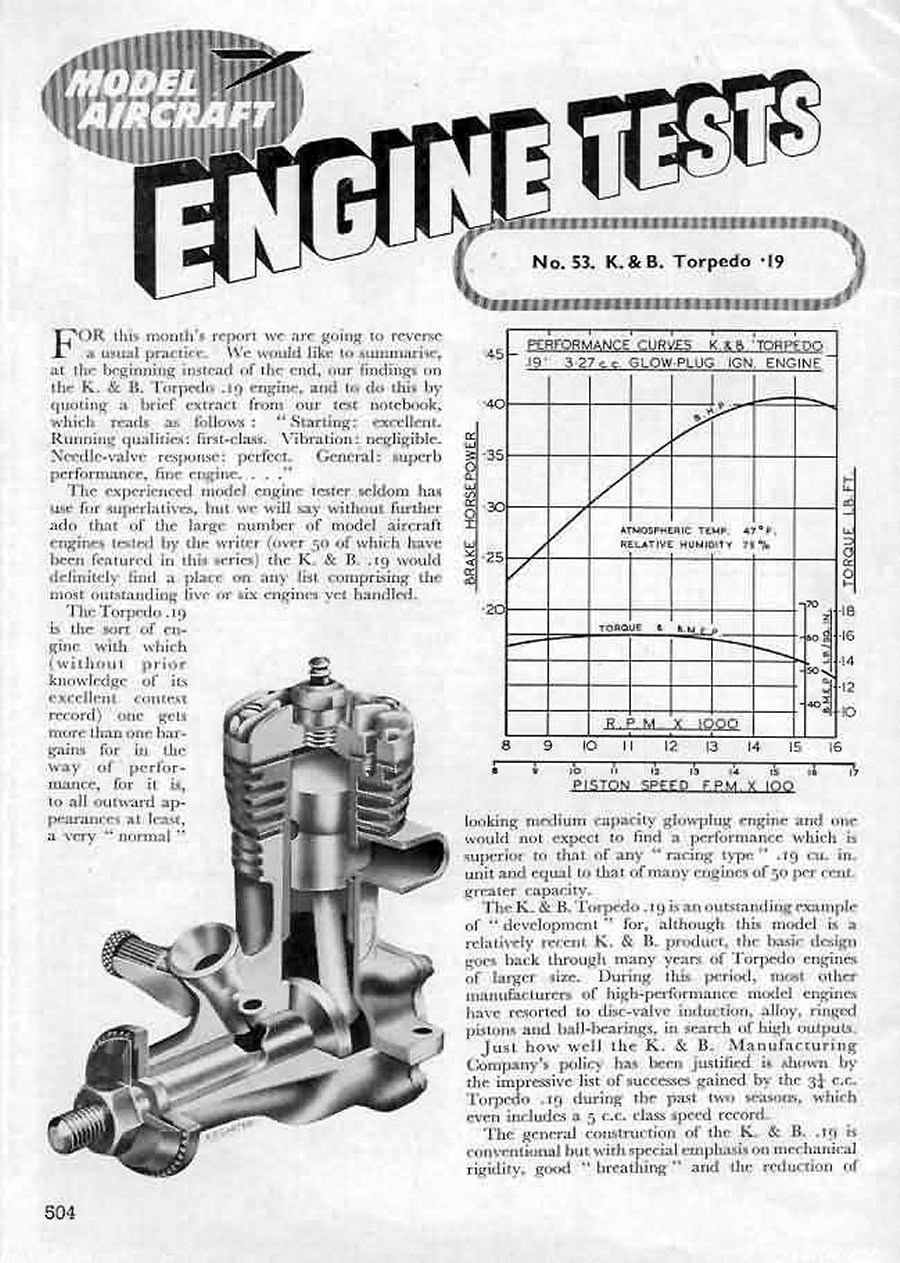 K&B Torpedo 19