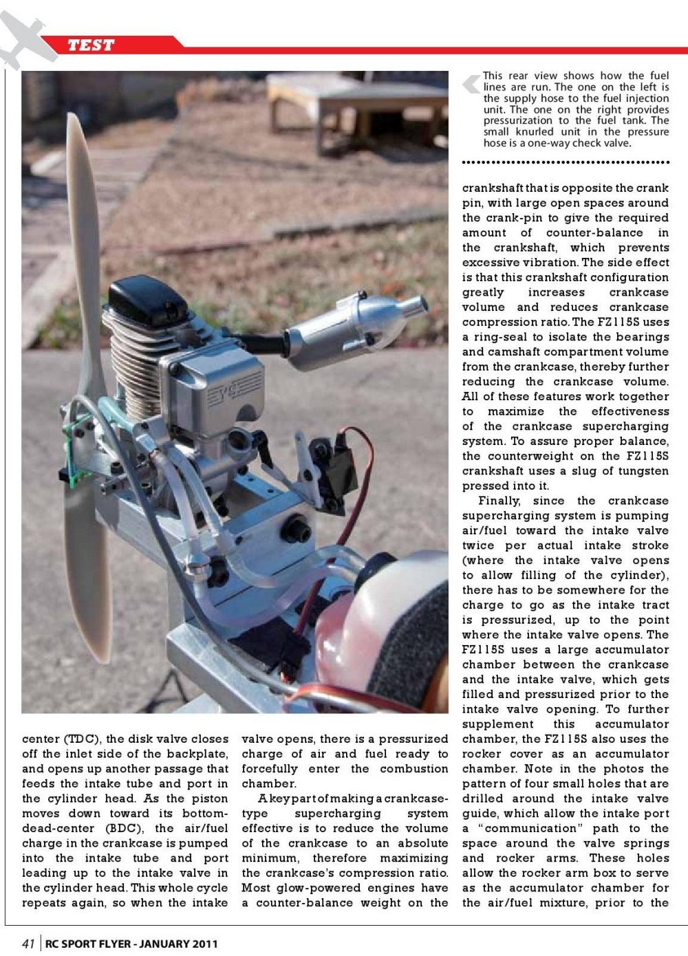 Ｙ S ＦZ115 Sエンジン